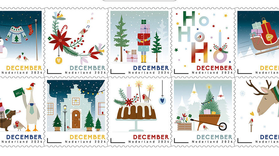 Postzegelnieuws: Decemberzegels 2024