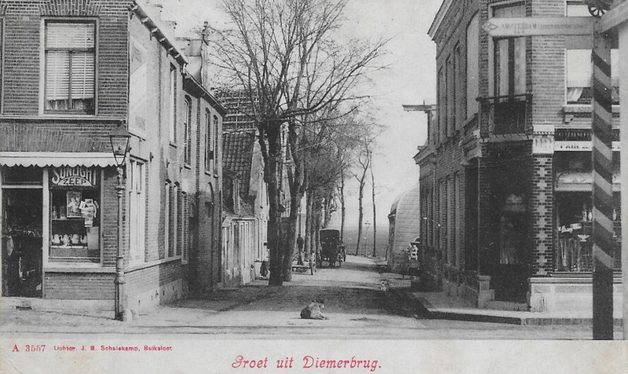 Ouddiemerlaan 1900-1910 en nu (2)