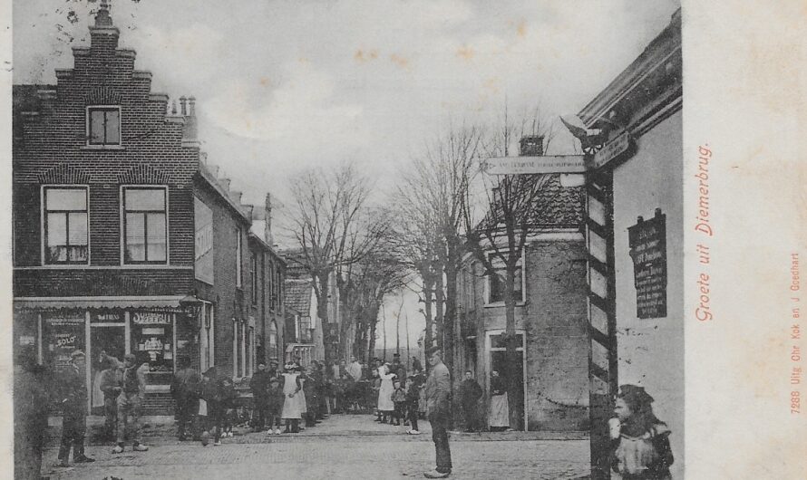 Ouddiemerlaan 1900-1910 en nu