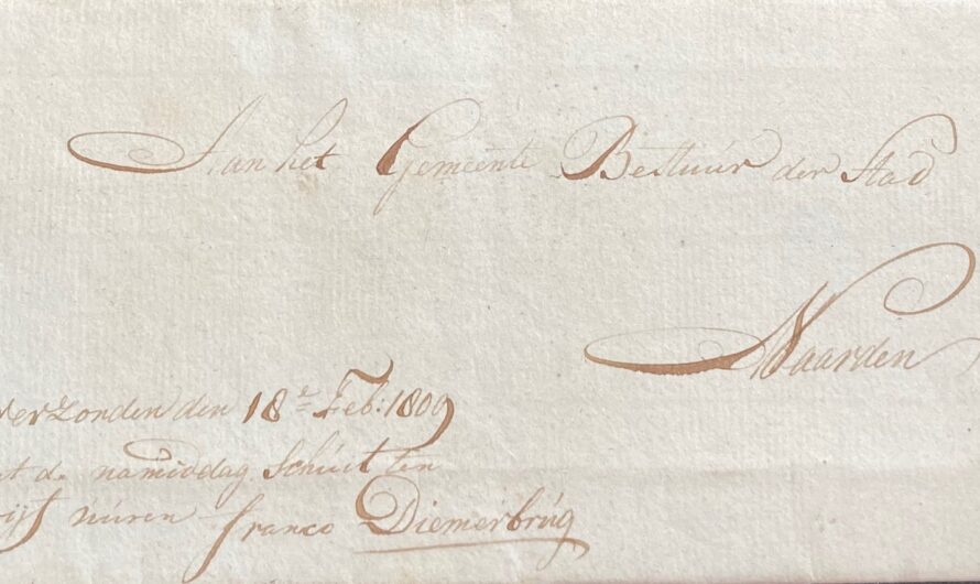 Diemerbrug naar Naarden (1809)