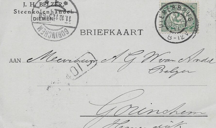 Belzer Steenkolenhandel 1911