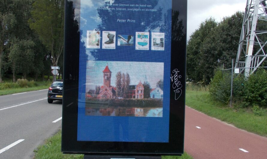 Het Geheugen van Diemen op electronische borden