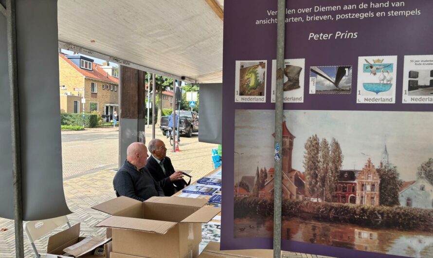 Het Geheugen van Diemen op kramenmarkt Diemer Festijn